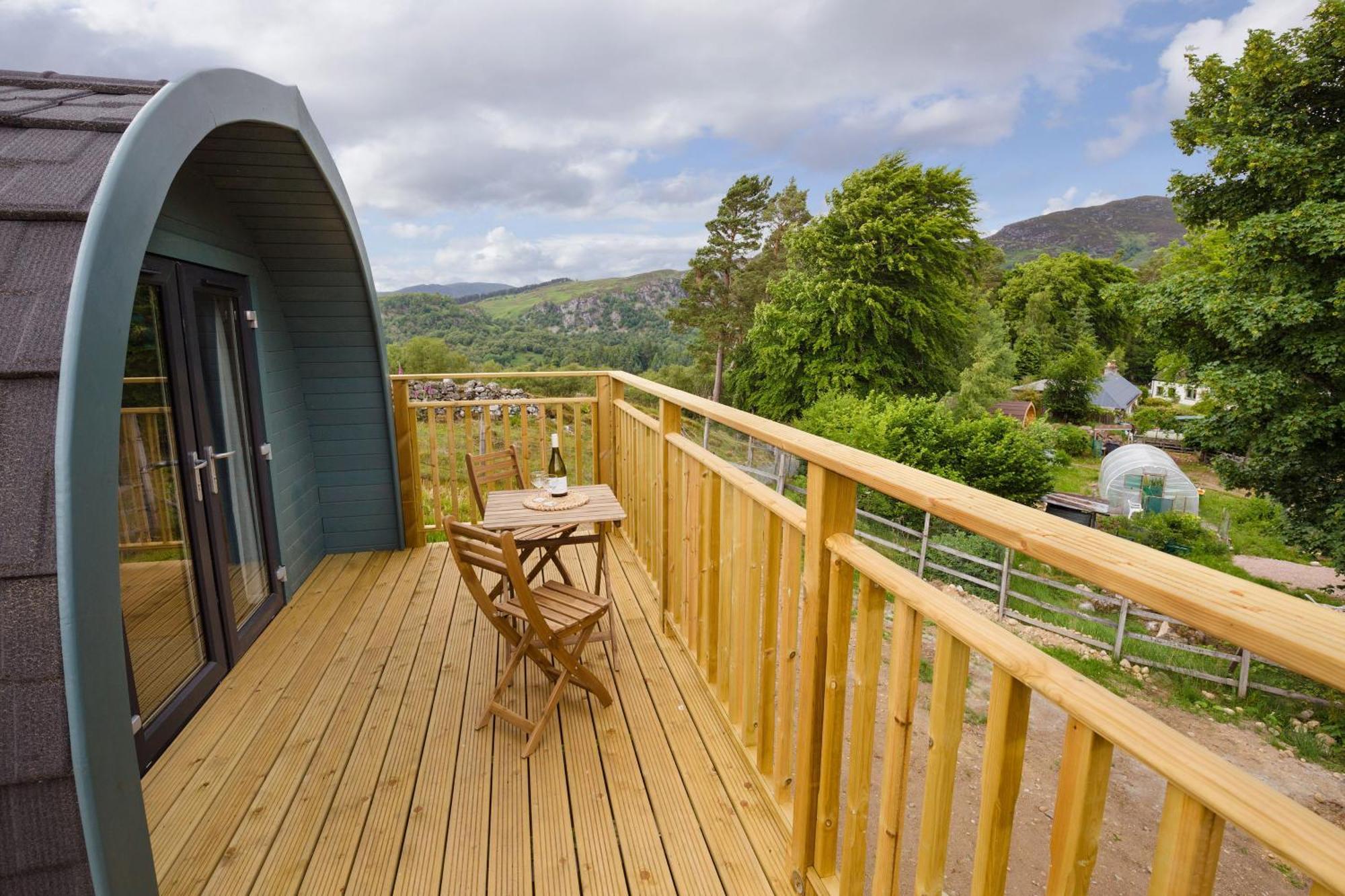 Spectacular Mountain View Ecopod Villa Нютънмор Екстериор снимка