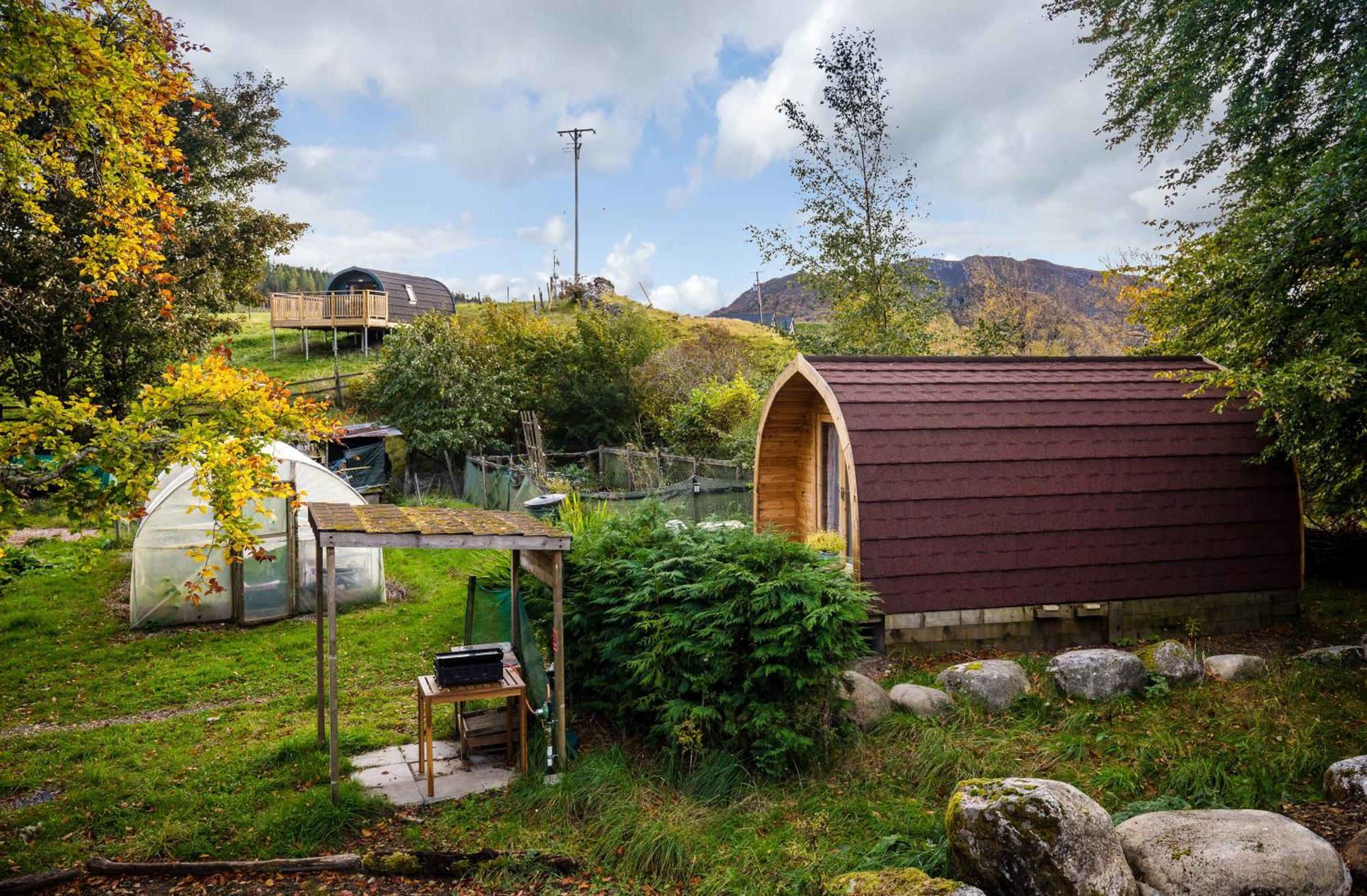 Spectacular Mountain View Ecopod Villa Нютънмор Екстериор снимка
